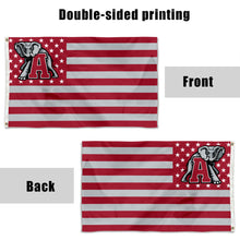 Fyon Alabama Crimson Tide Stars and Stripes Flag Banner