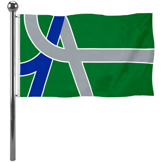 Fyon Albany, Oregon flag banner