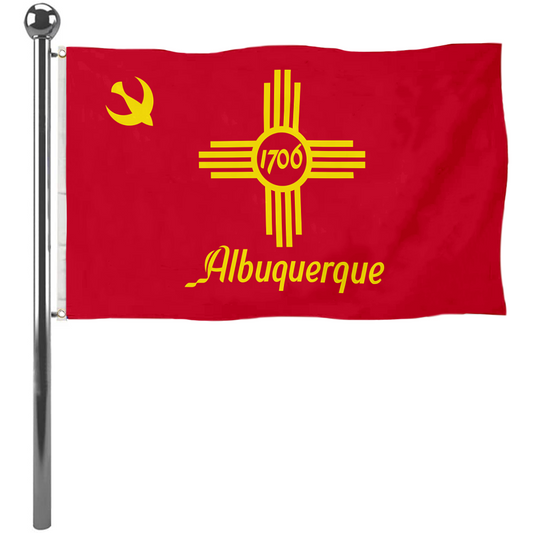 Fyon Albuquerque, New Mexico flag Banner
