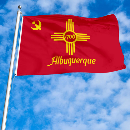Fyon Albuquerque, New Mexico flag Banner