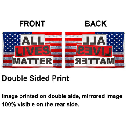 Fyon All Lives Matter Flag Banner