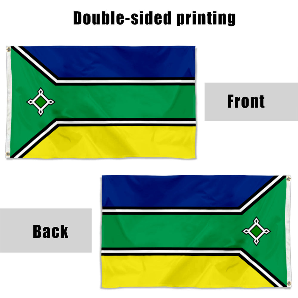 Fyon Amapá State, Brazil Flag Banner