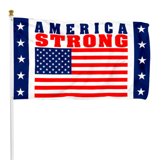 Fyon America Strong Flag Banner