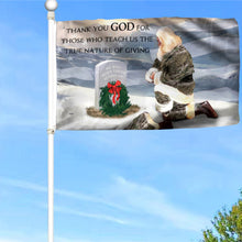 Fyon America Veteran Christmas Flag 41331 Indoor and outdoor banner