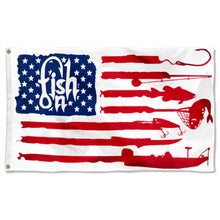 Fyon American Fishing Flag 41551 Indoor and outdoor banner