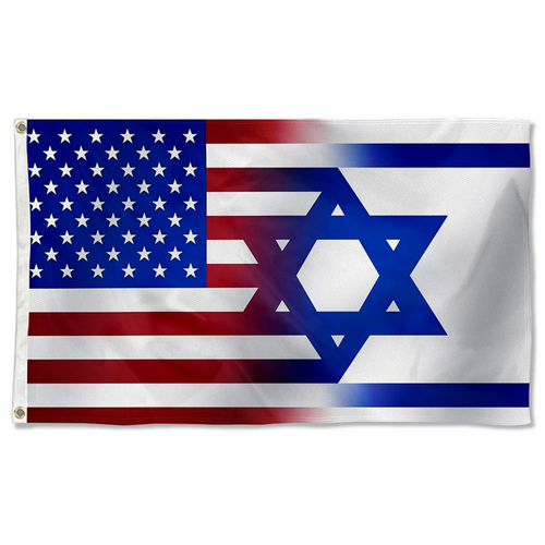 Fyon American Israel Flag USA Israeli National Indoor and outdoor banner
