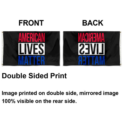 Fyon American Lives Matter Flag Banner