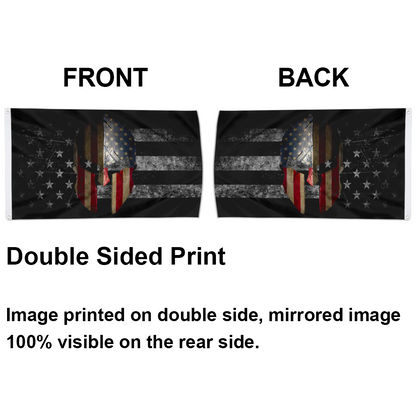 Fyon American Spartan Warrior Helmet Flag Indoor and outdoor banner 40707