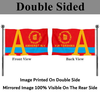 Fyon Amherst, New York flag banner