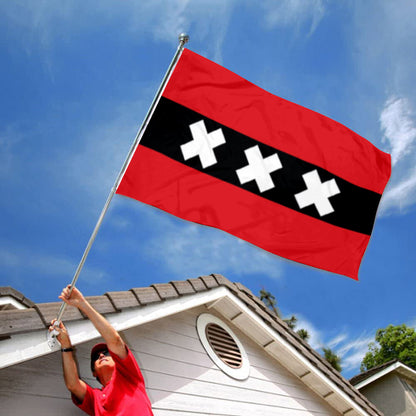 Fyon Amsterdam City Flag Indoor and outdoor banner