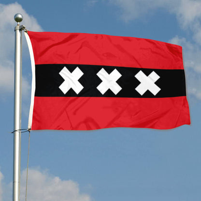 Fyon Amsterdam City Flag Indoor and outdoor banner