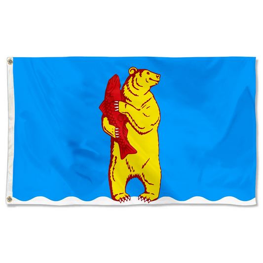 Fyon Anadyr Chukotka flag Indoor and outdoor banner