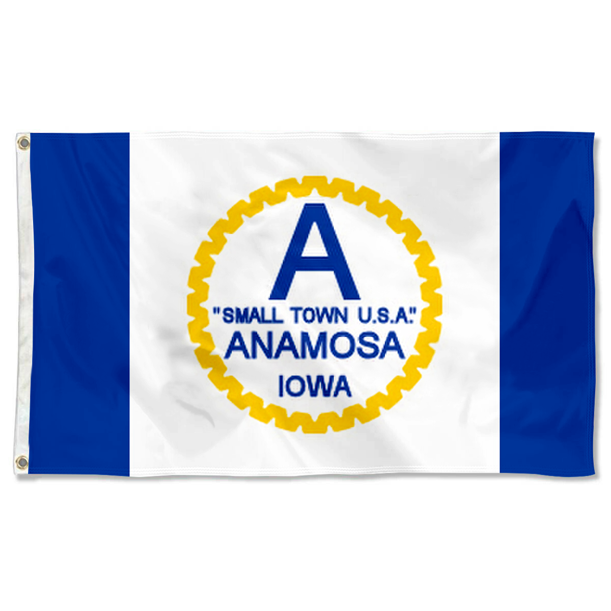 Fyon Anamosa, Iowa flag  Banner