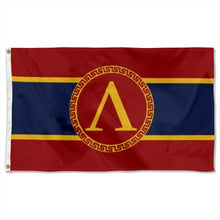 Fyon Ancient Style Polis of Sparta Flag Indoor and outdoor banner