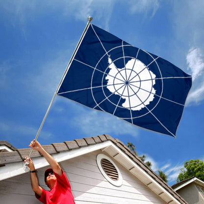 Fyon Antarctic Treaty Flag Banner