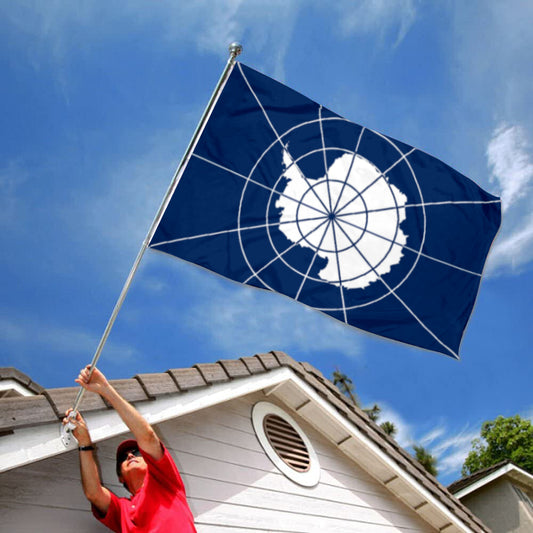 Fyon Antarctic Treaty Flag Banner