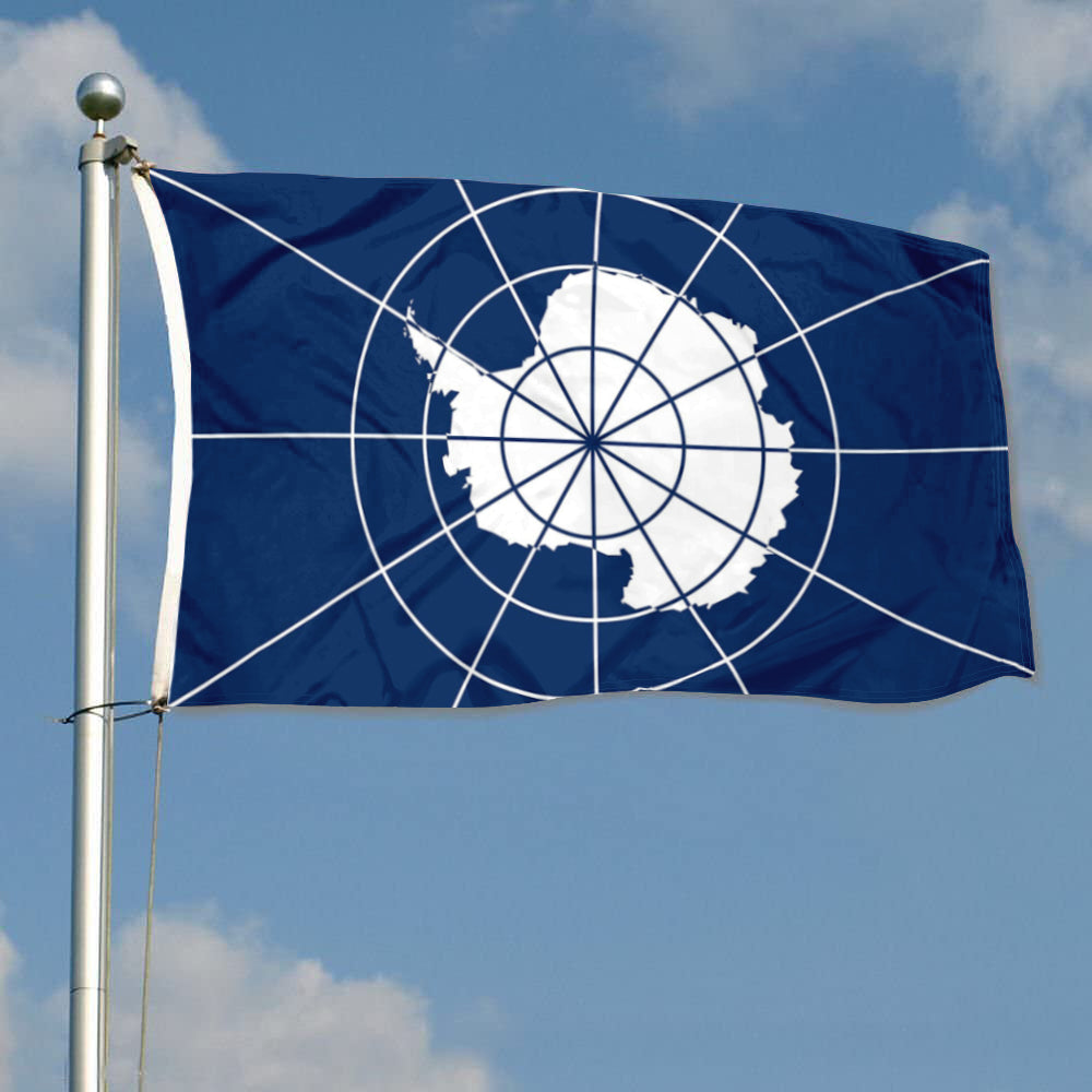 Fyon Antarctic Treaty Flag Banner