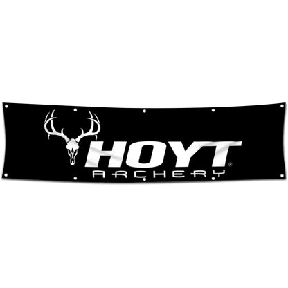 Fyon Archery Garage Shop Decor Banner Works for Hoyt Flag 2x8 Feet