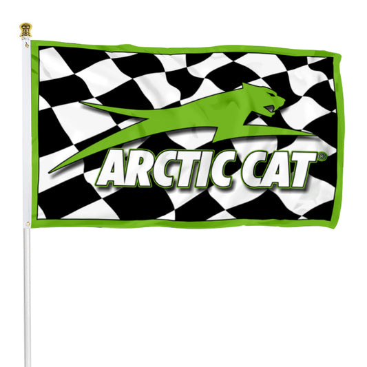 Fyon Arctic Cat Racing Flag Banner