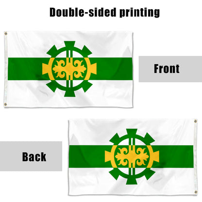 Fyon Argun Chechnya Flag Banner