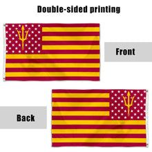 Fyon Arizona State Sun Devils Stars and Stripes Flag Banner