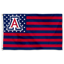 Fyon Arizona Wildcats Stars and Stripes Flag Banner