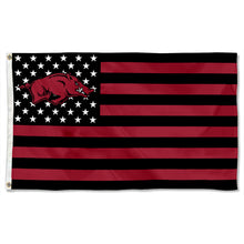 Fyon Arkansas Razorbacks Stars and Stripes Flag Banner