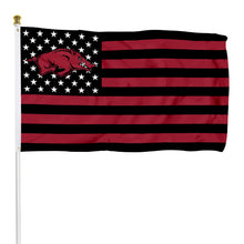 Fyon Arkansas Razorbacks Stars and Stripes Flag Banner