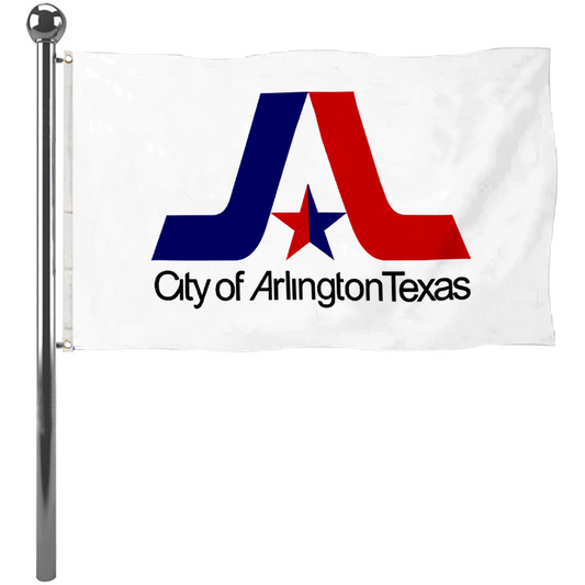 Fyon Arlington, Texas flag(2008)  Banner