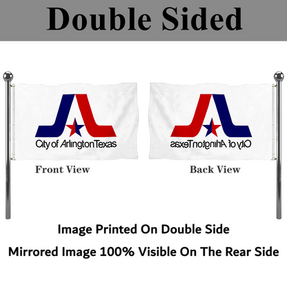 Fyon Arlington, Texas flag(2008)  Banner