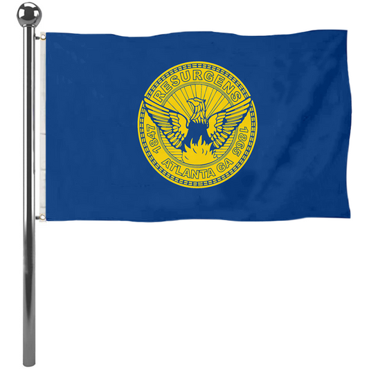 Fyon Atlanta, Georgia flag Banner