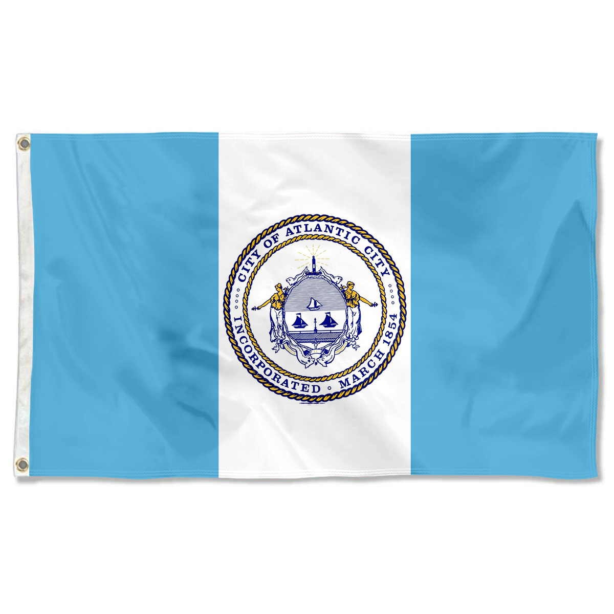 Fyon Atlantic City, New Jersey flag Banner