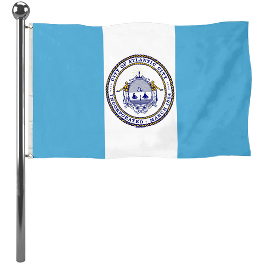 Fyon Atlantic City, New Jersey flag Banner