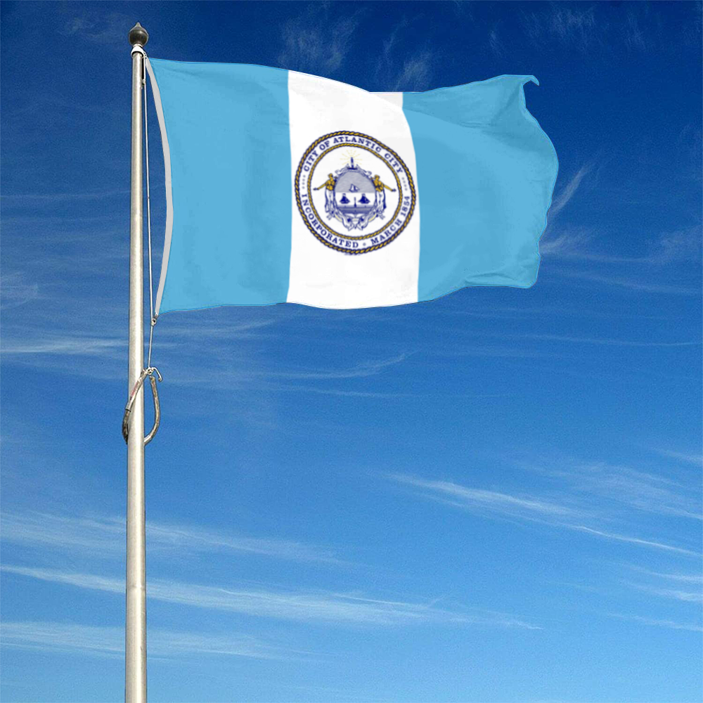 Fyon Atlantic City, New Jersey flag Banner