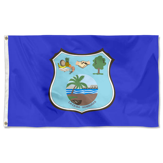 Fyon Atlantida Department, Honduras flag Indoor and outdoor banner