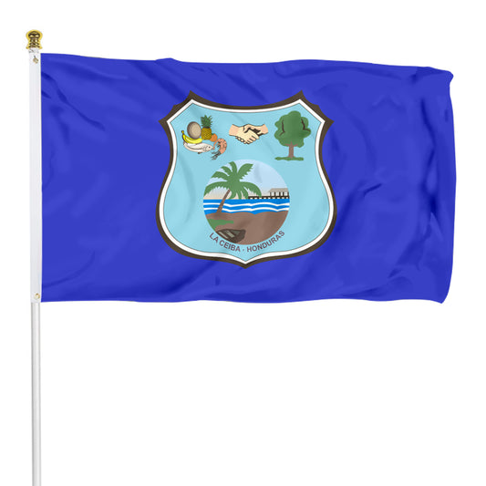 Fyon Atlantida Department, Honduras flag Indoor and outdoor banner