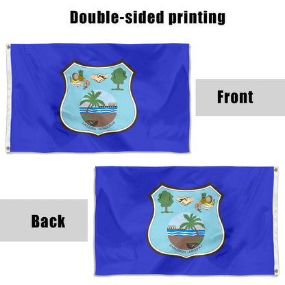 Fyon Atlantida Department, Honduras flag Indoor and outdoor banner