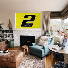 Fyon Austin Cindric #2 Racing Car Flag  Indoor and Outdoor Banner