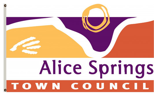 Australia banner Alice Springs flag