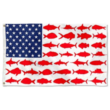 Fyon BEACH LIFE FLORIDA FISH SHARK American Flag Indoor and outdoor banner