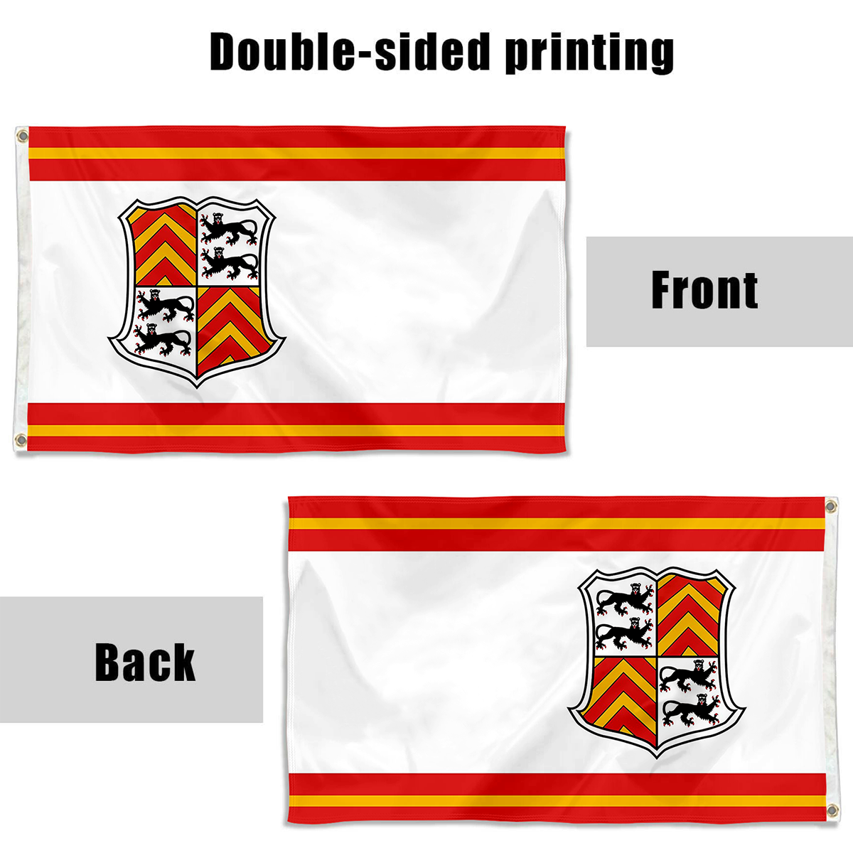 Fyon Babenhausen Hessen flag Hesse, Germany Indoor and outdoor banner