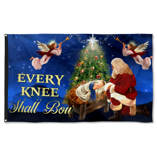 Fyon Baby Jesus Every Knee Shall Bow Flag  41001 Indoor and outdoor banner