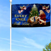 Fyon Baby Jesus Every Knee Shall Bow Flag  41001 Indoor and outdoor banner