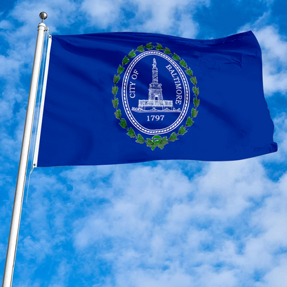 Fyon Baltimore, Maryland flag(1899–1915) flag Banner