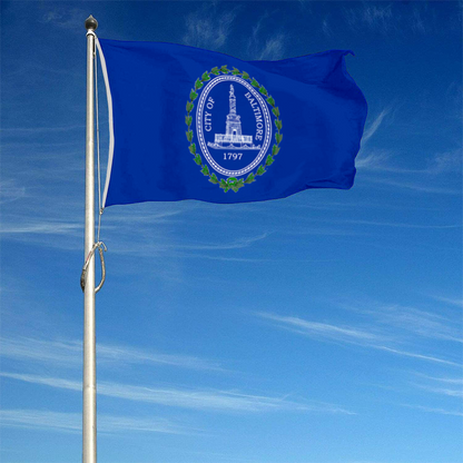 Fyon Baltimore, Maryland flag(1899–1915) flag Banner