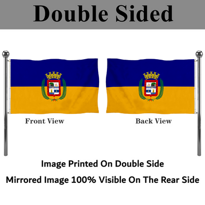 Fyon Bandera de Aguadilla, Puerto Rico flag banner