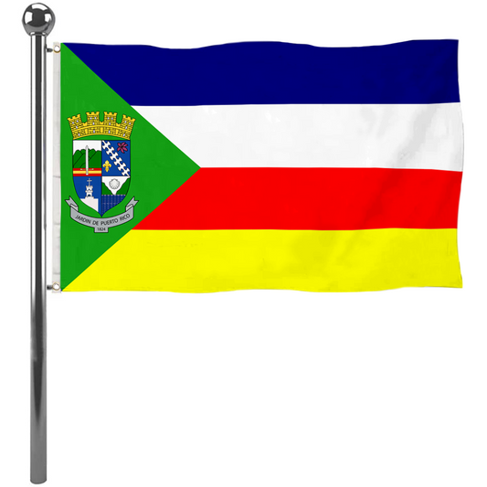 Fyon Bandera de Aibonito, Puerto Rico flag banner