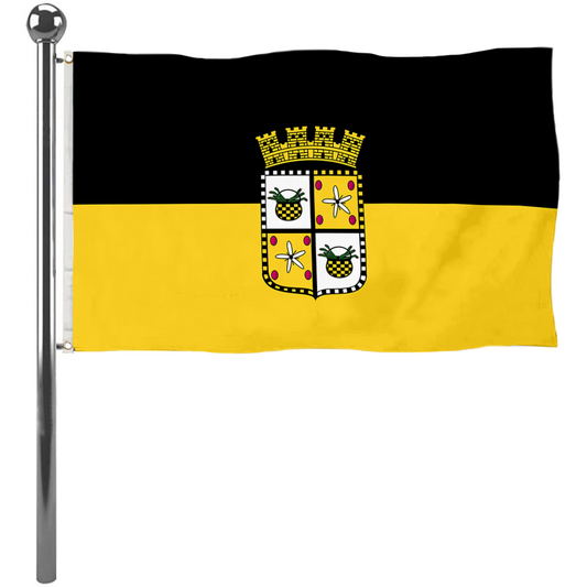 Fyon Bandera de Yauco, Puerto Rico flag banner