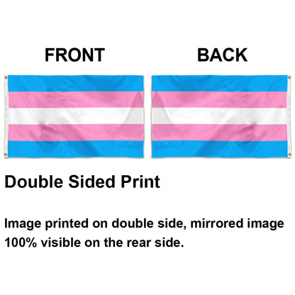 Bandiera Arcobaleno Transgender Flag Banner