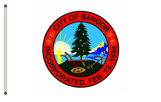 Fyon  Bangor flag Maine banner